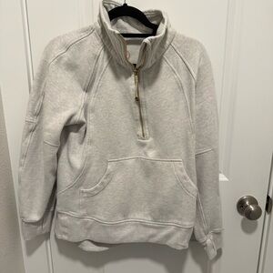 Lululemon Scuba Oversized Funnel Neck Half Zip Long